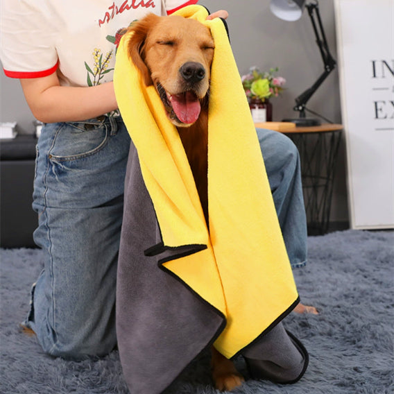 Super Absorbent Quick-Drying Pet Bath Towel