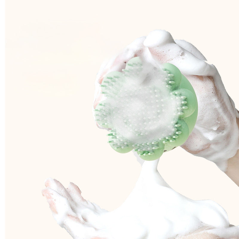 Transform Bath Time into a Delightful Experience with the Silicone Pet Bath Brush