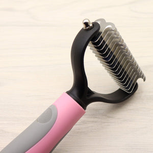 Groom Your Pet Like a Pro with Our Double-Sided Pet Grooming Comb!
