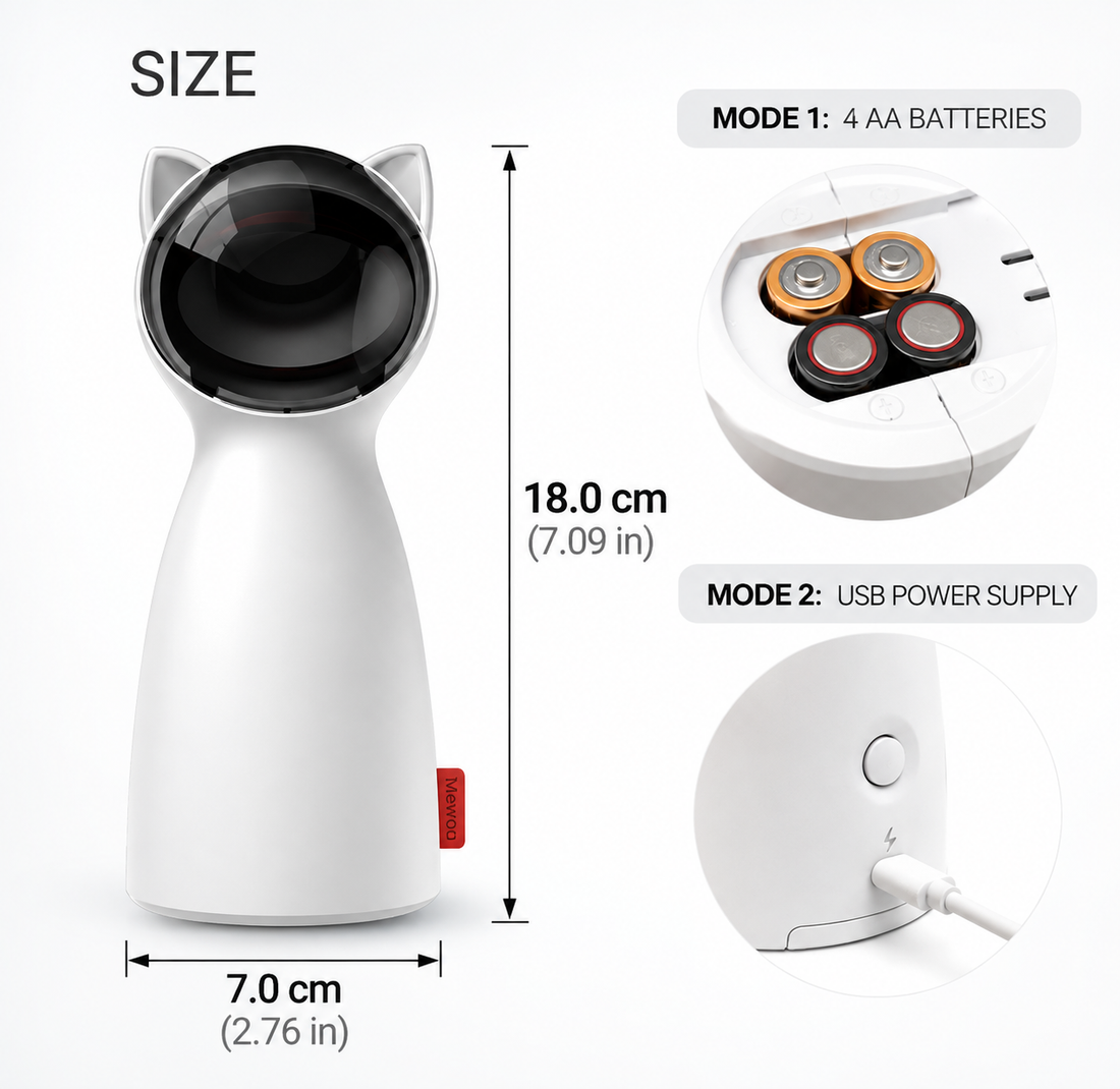 Smart Automatic Pet LED Laser Toy For Interactive Play