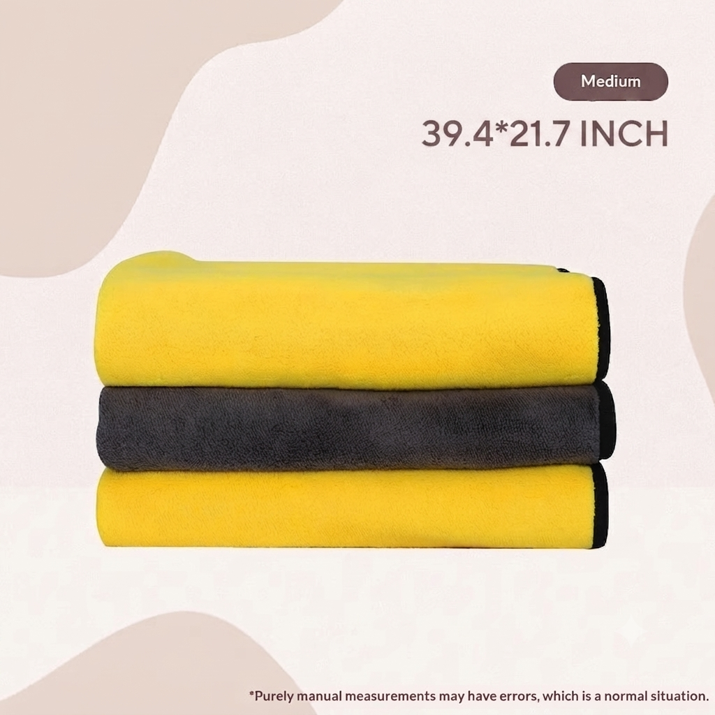 Super Absorbent Quick-Drying Pet Bath Towel