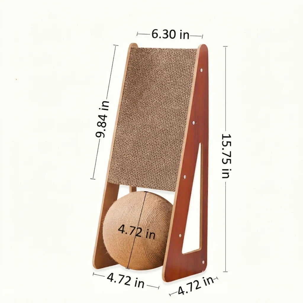 Pet Corrugated Scratching Board Durable Interactive Claw Toy