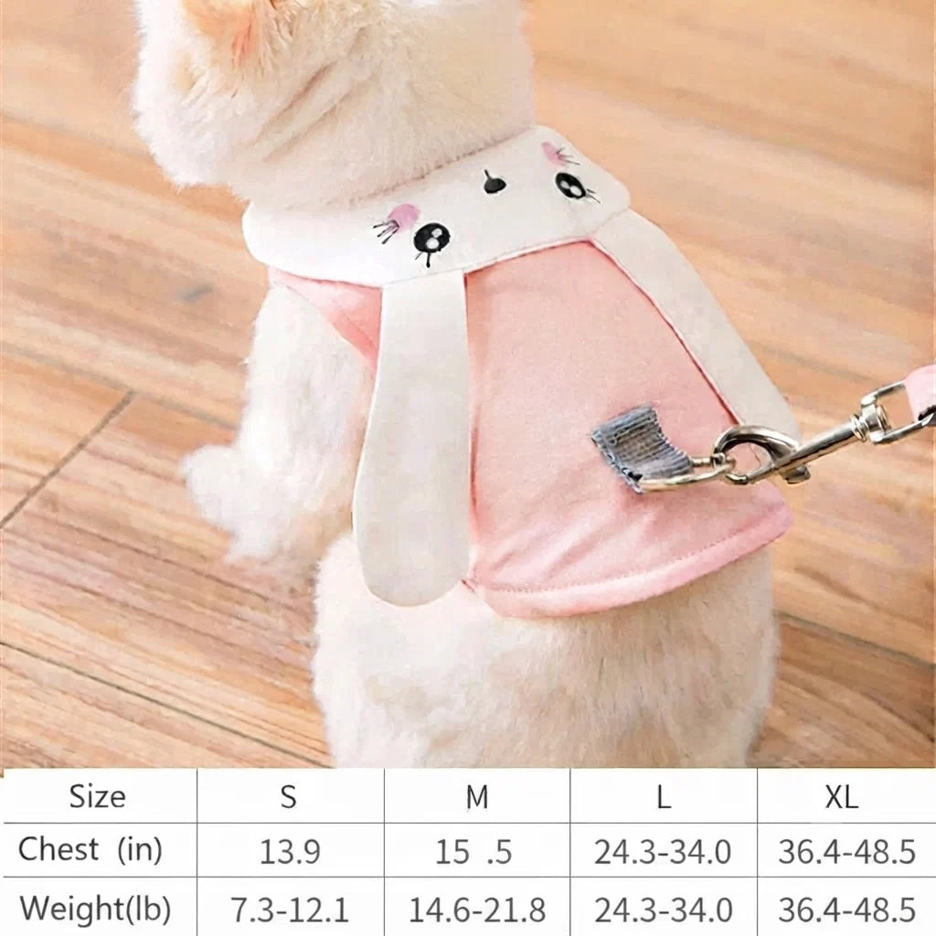 Pet Vest Chest Strap Leash Comfortable Walking Set