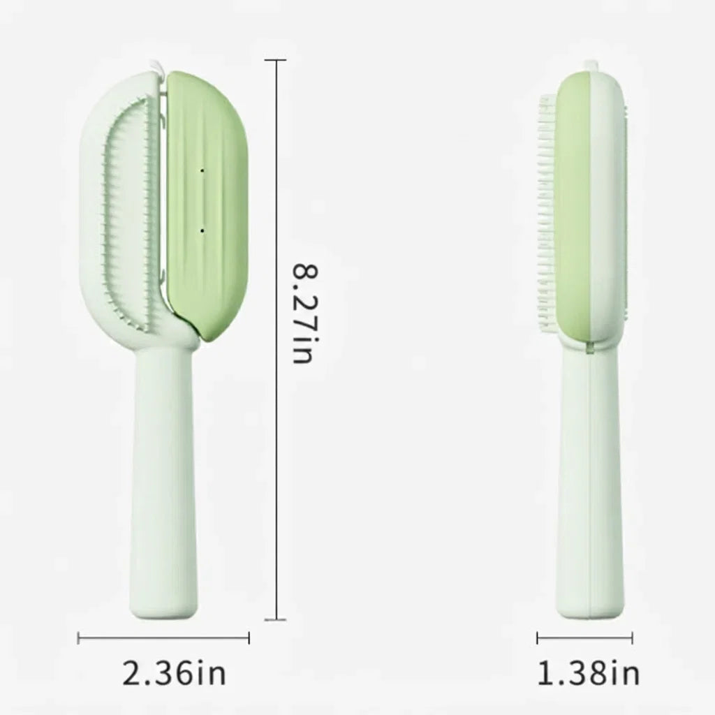 Pet Grooming Comb With Water Tank Hair Cleaning Feature