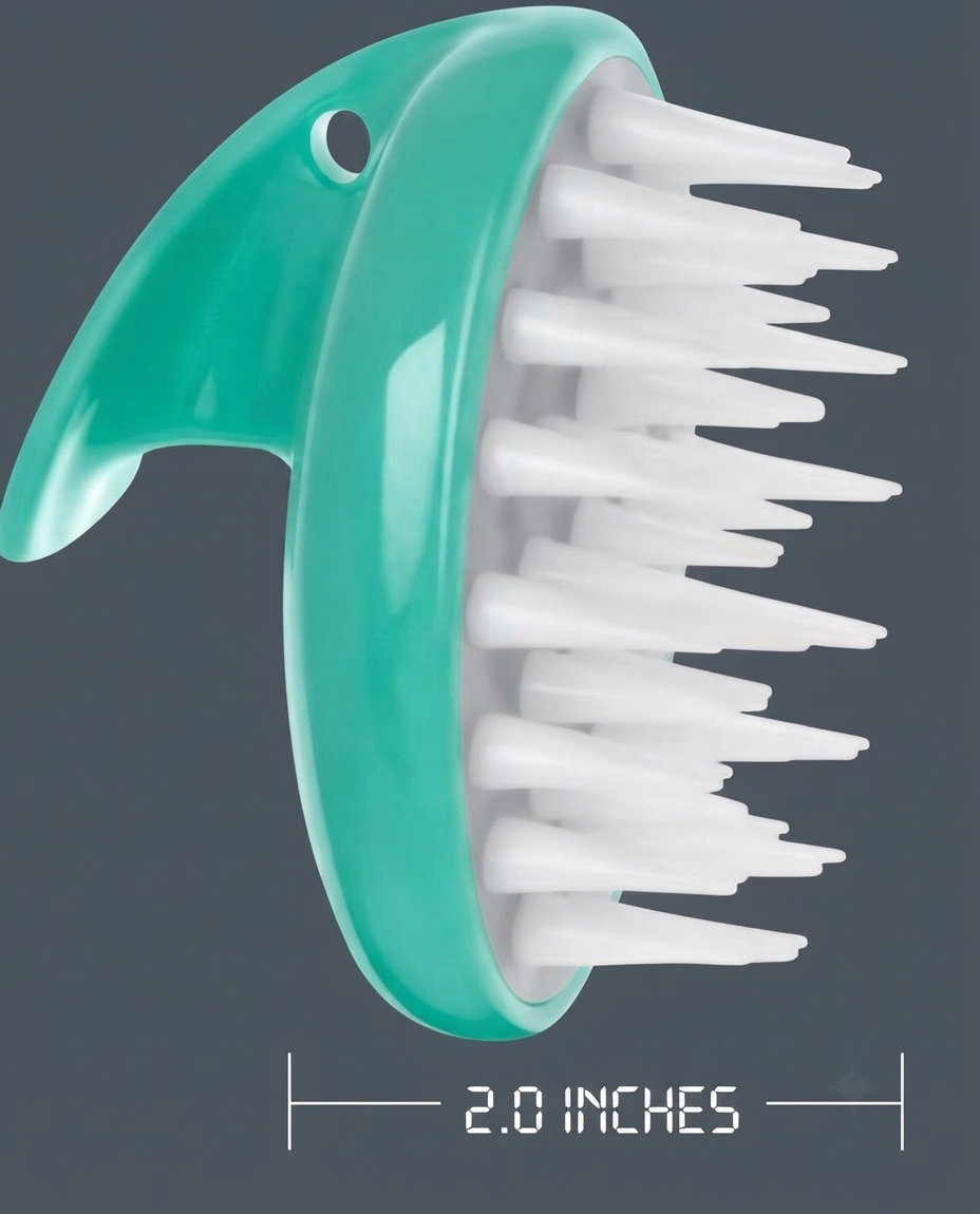 Comfortable Pet Bath Massage Brush For Grooming Cleaning