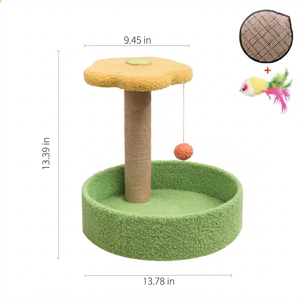 Pet Claw Grinding And Teasing Interactive Toy