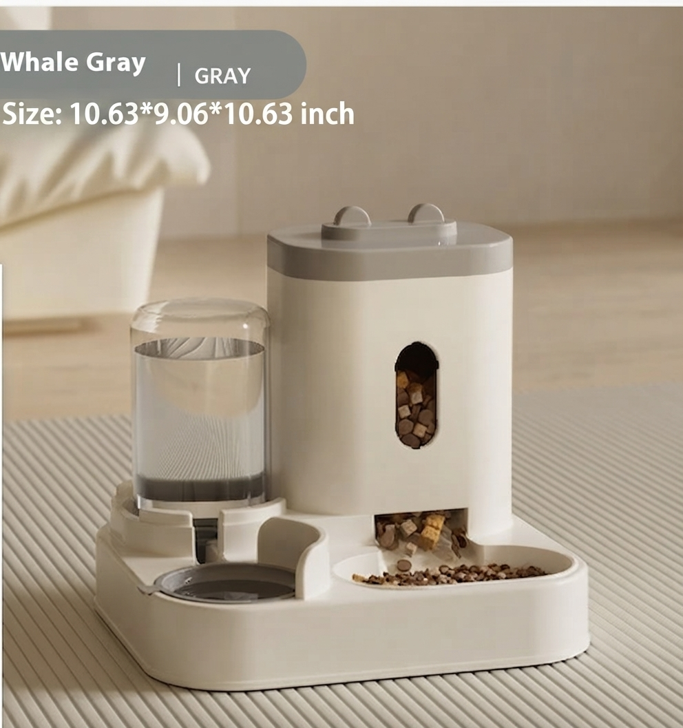 Automatic Pet Feeding And Water Dispenser Bowl