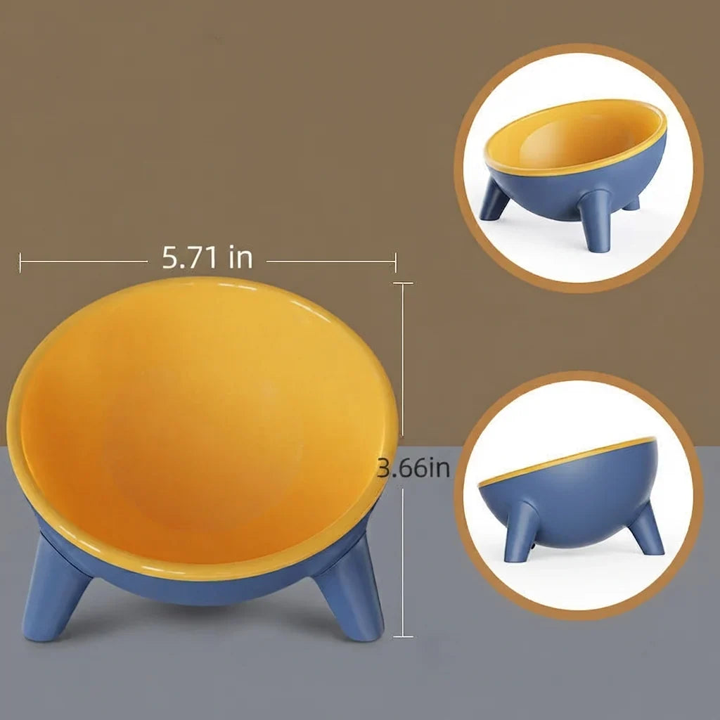 Pet Bowl With Stand Nordic Style Feeding Dish Accessory